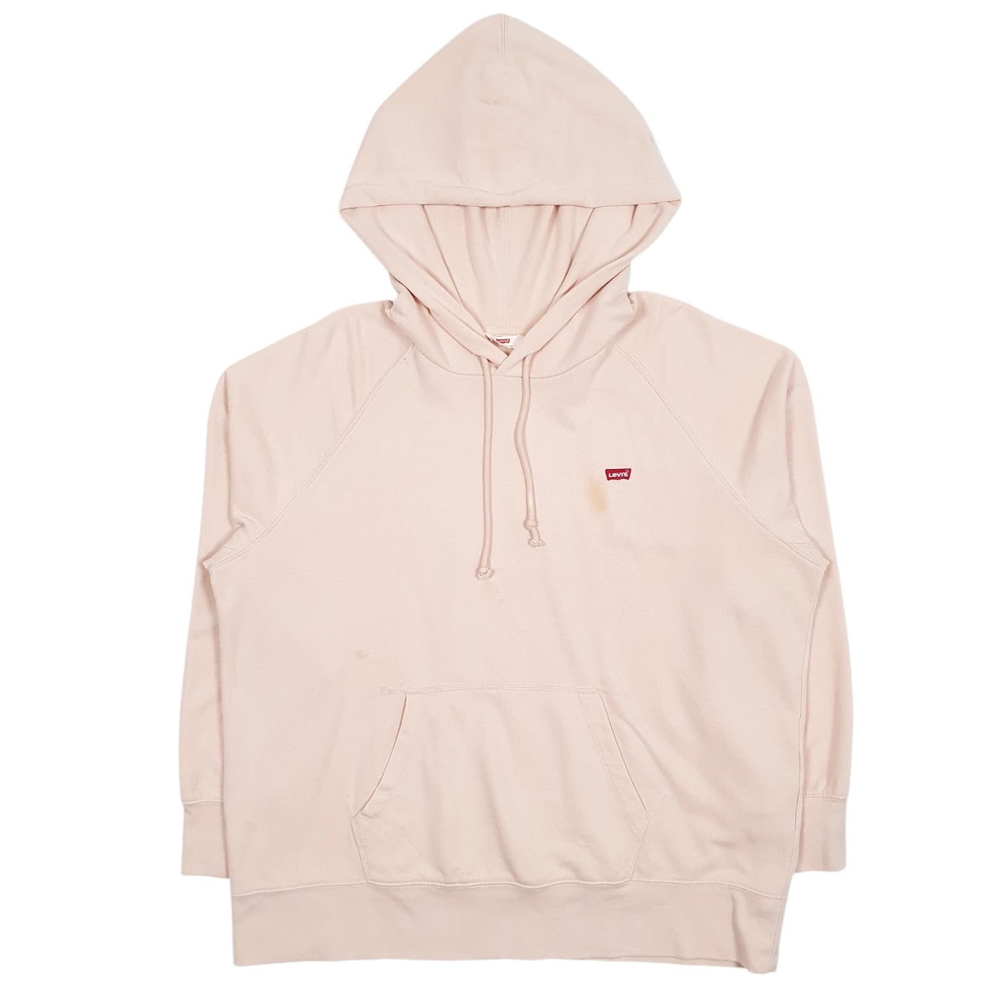 Mens Pink Levis  Hoodie Jumper