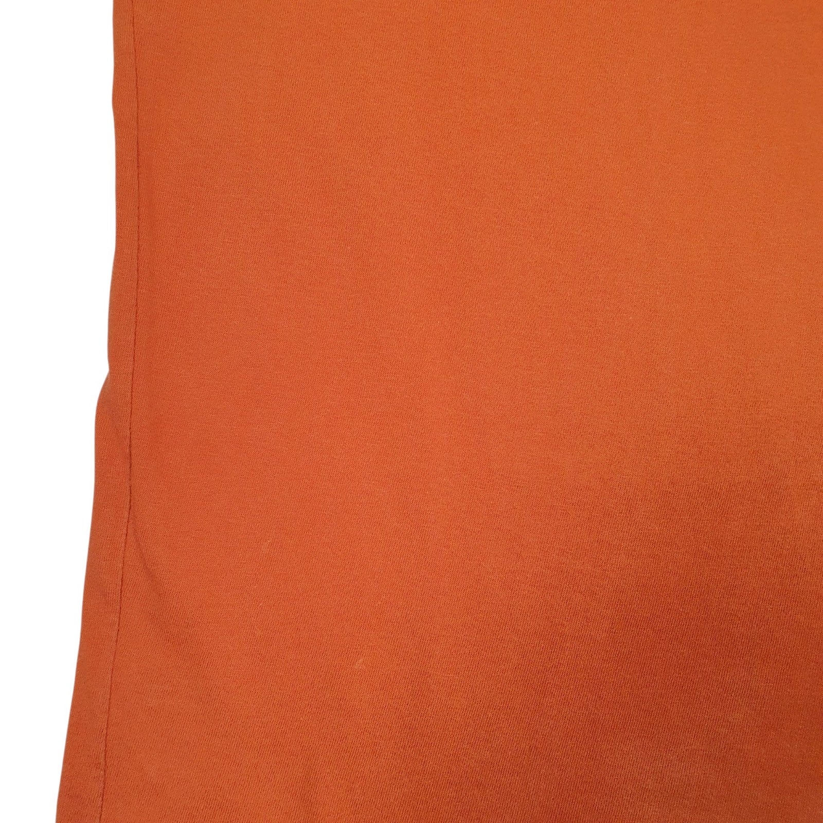 Mens Orange G Star   T Shirt
