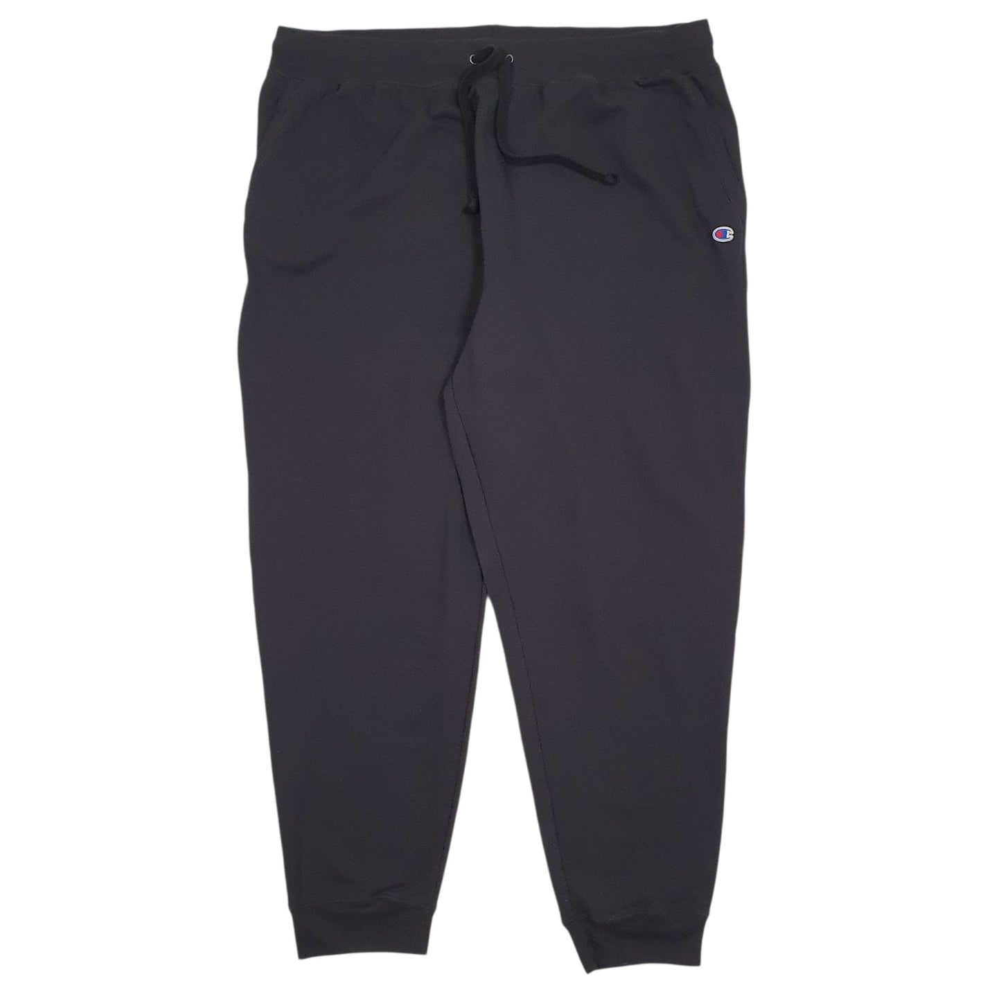 Mens Black Champion  Jogger Trousers