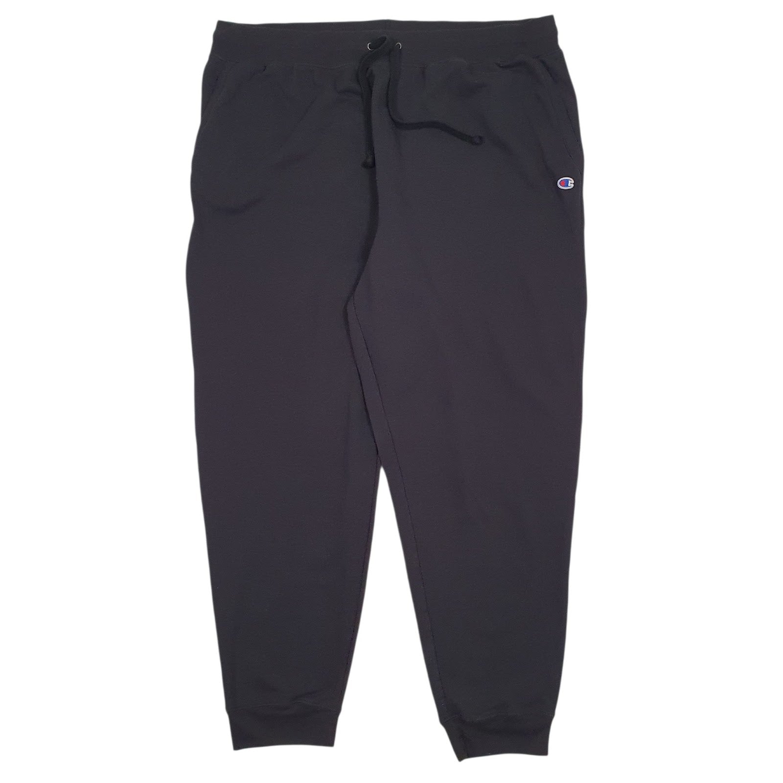 Mens Black Champion  Jogger Trousers