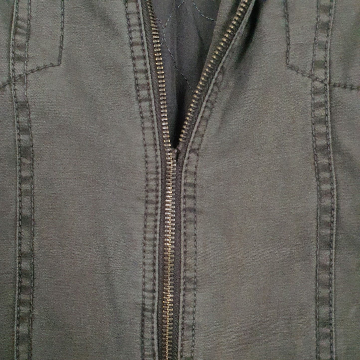 Mens Grey Levis Padded  Coat