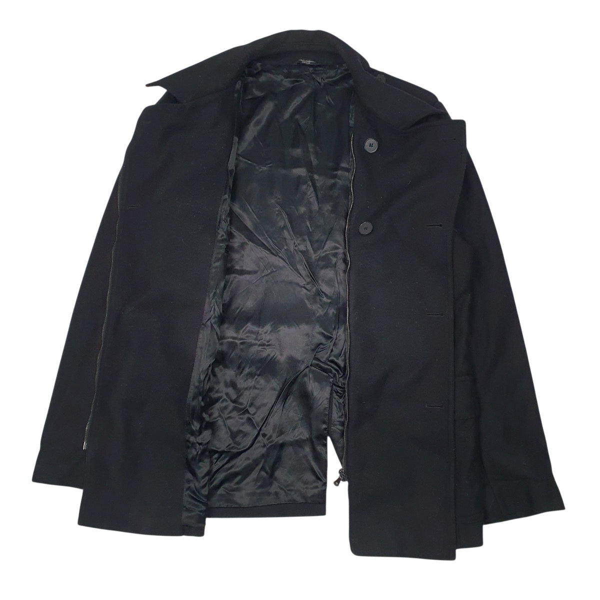 Mens Black Dolce and Gabbana Designer  Coat