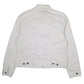 Womens White Levis Type 3 Trucker Crewneck Coat