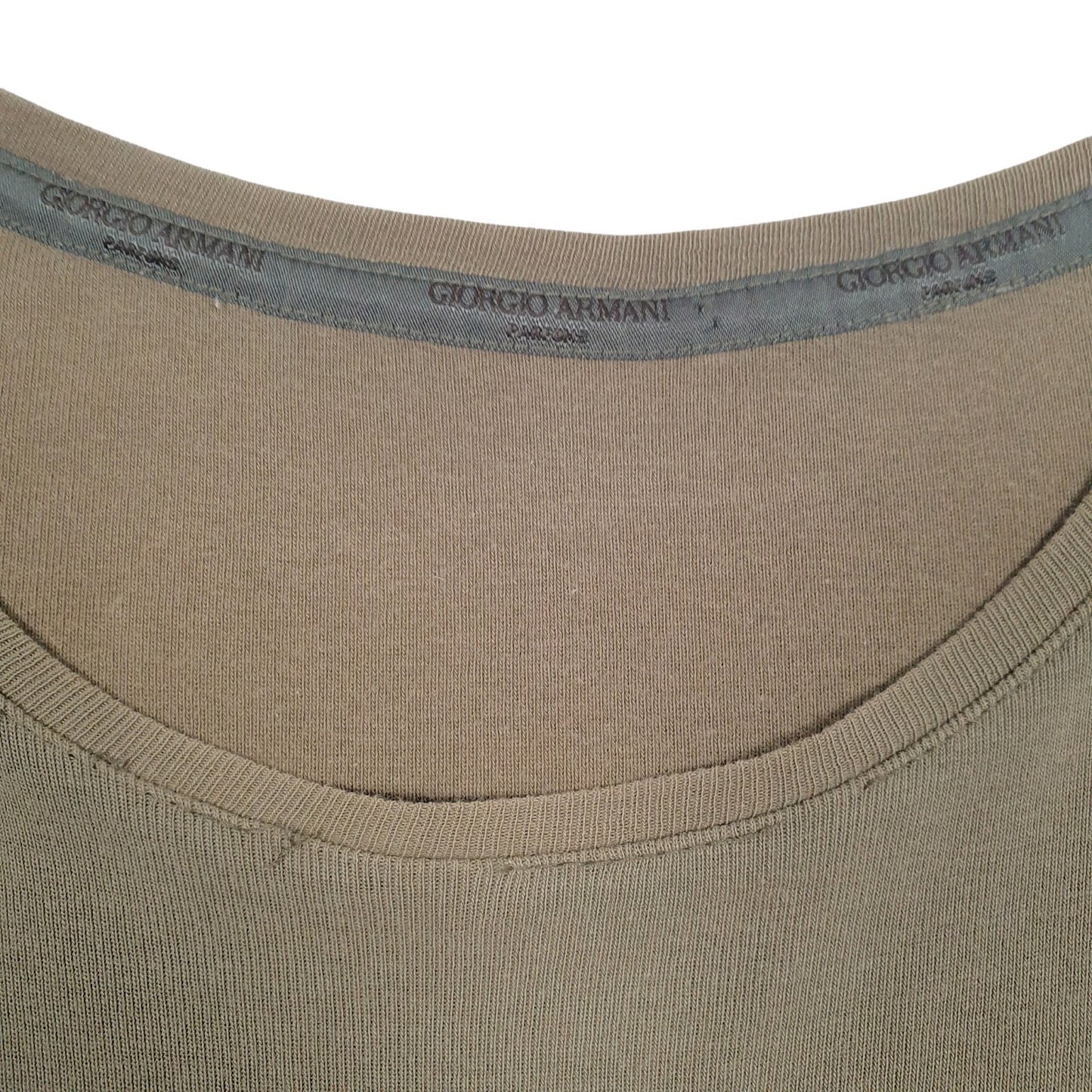 Mens Green Armani   T Shirt