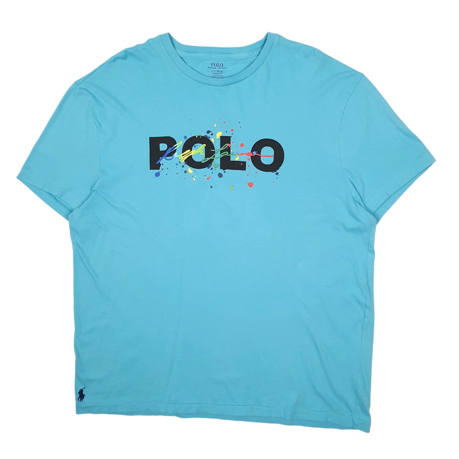 Mens Blue Polo Ralph Lauren  Short Sleeve T Shirt