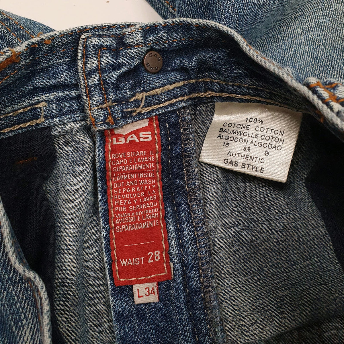 Womens Blue Gas   Jeans