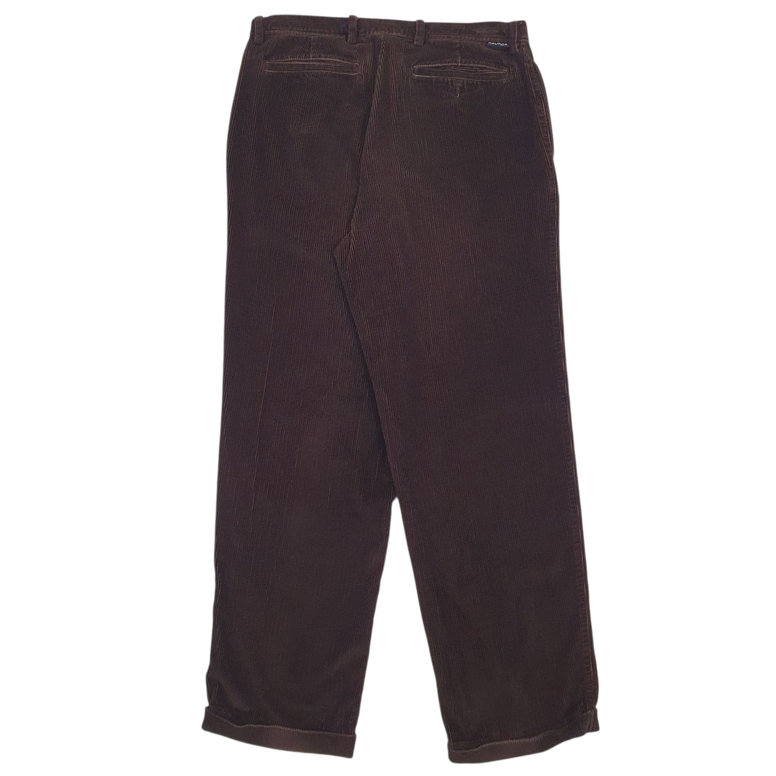 Mens Brown Nautica Rigger Classic  Trousers