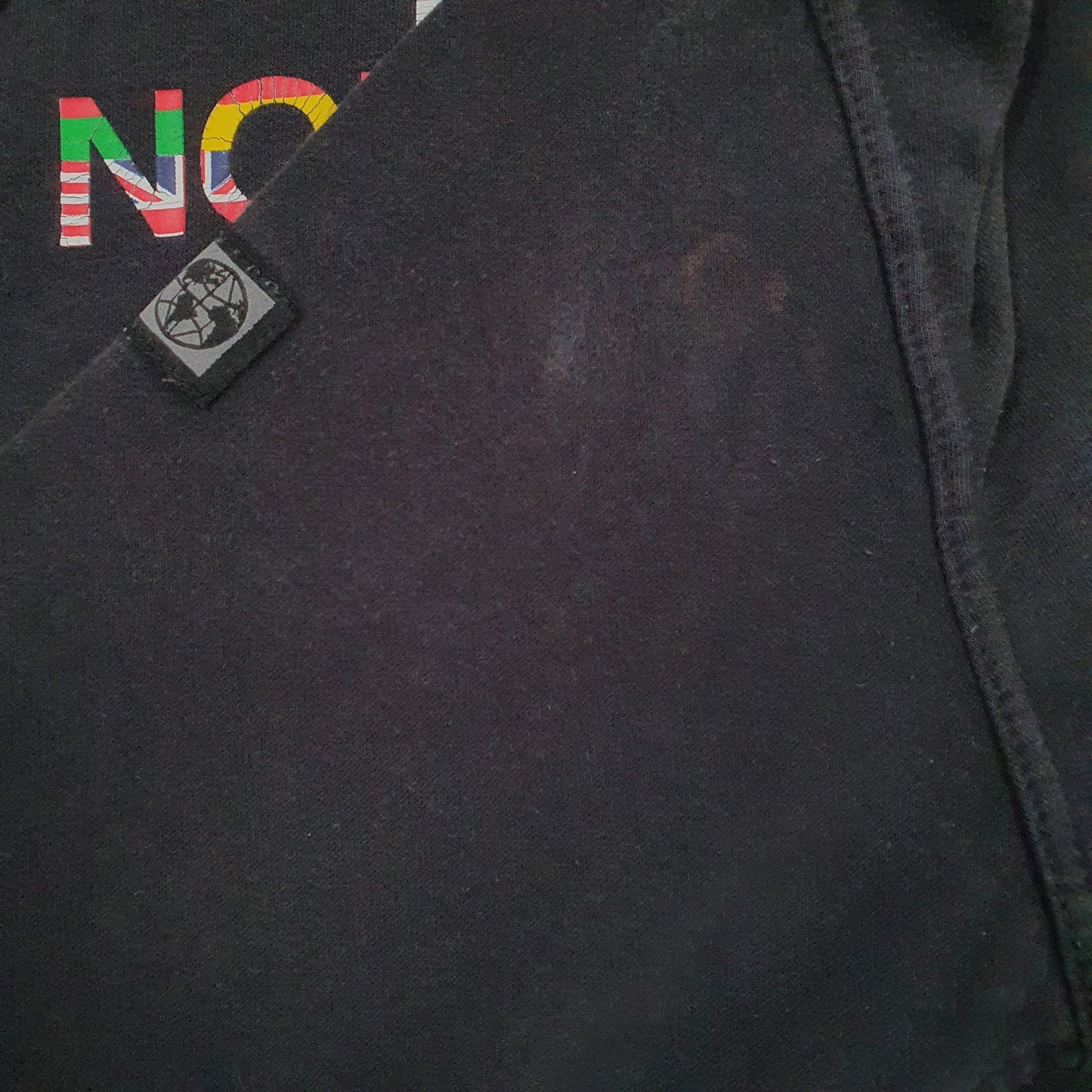Mens Black The North Face Spellout Hoodie Jumper