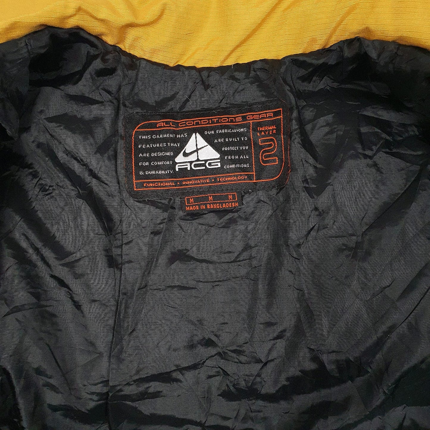 Mens Red Nike ACG   Coat