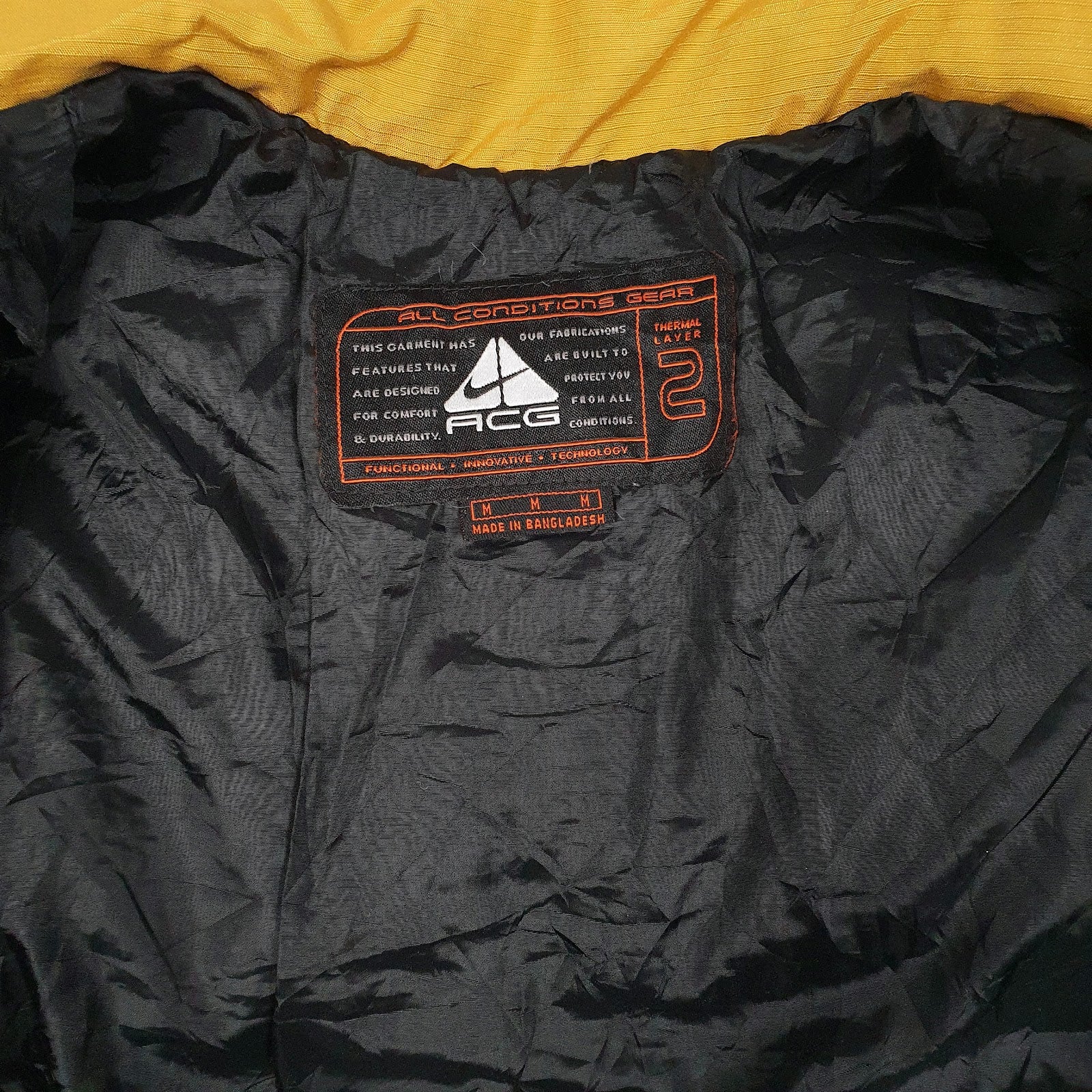Mens Red Nike ACG   Coat