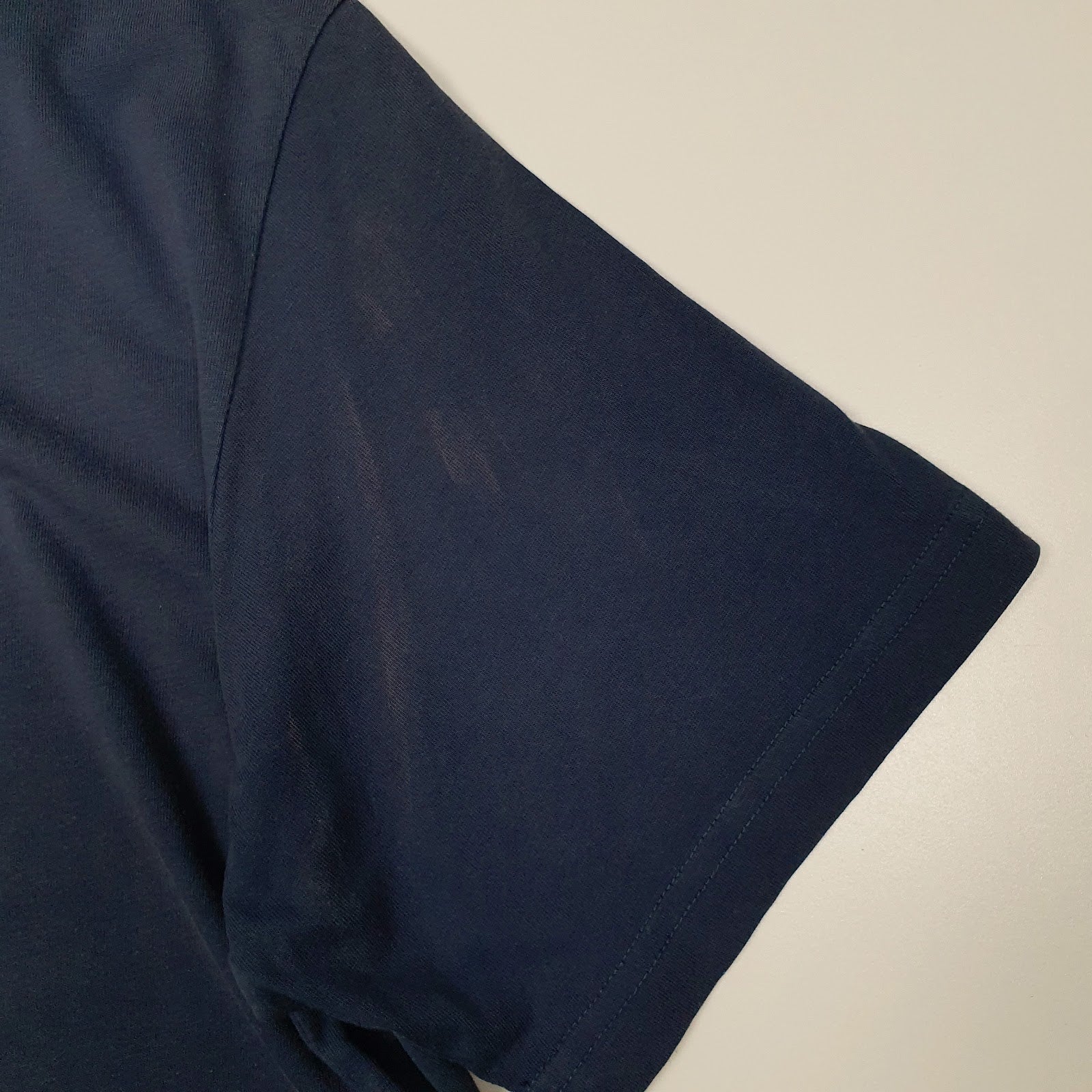 Mens Navy Adidas   T Shirt