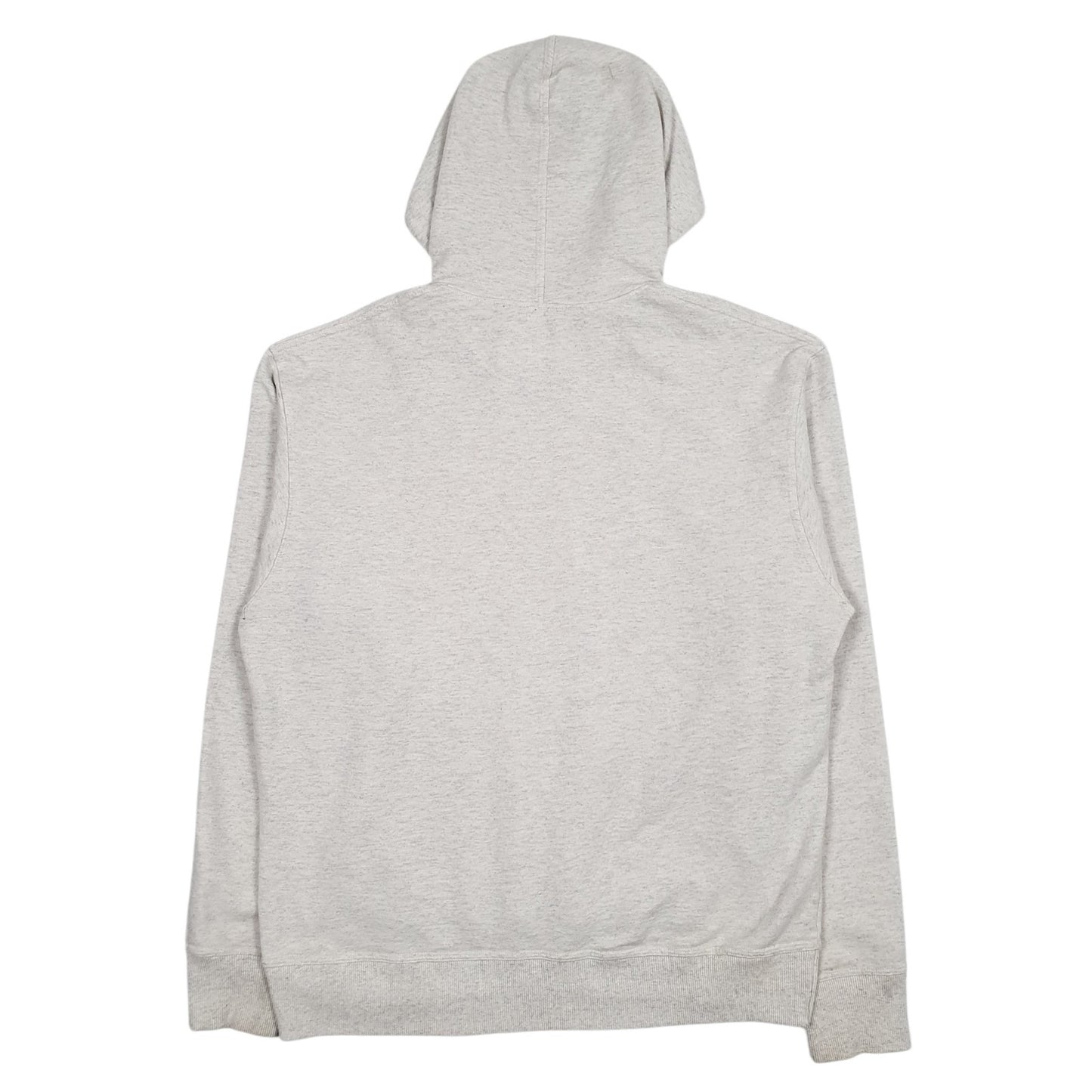 Mens Grey Champion Spellout Hoodie Jumper
