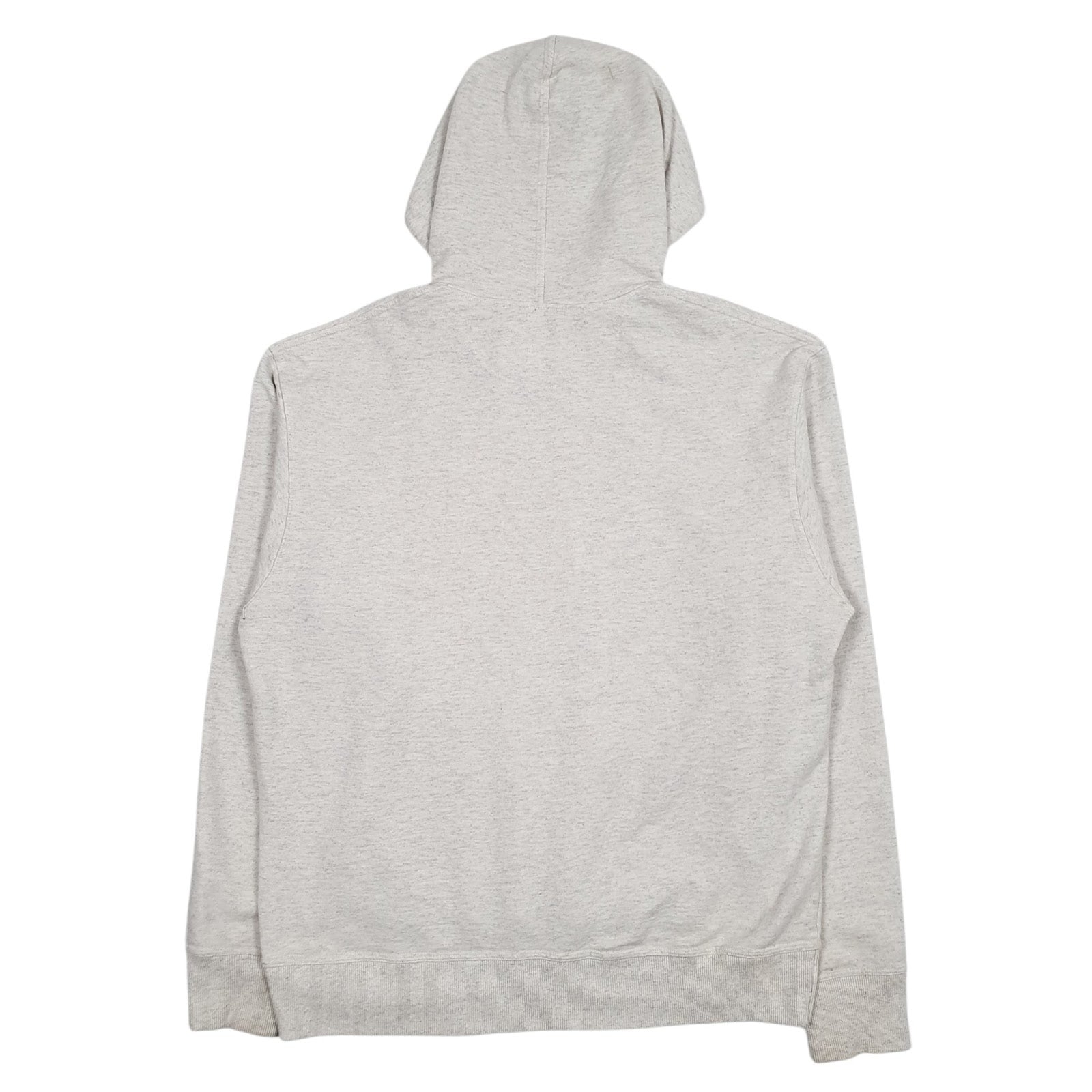 Mens Grey Champion Spellout Hoodie Jumper