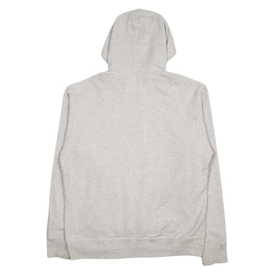 Mens Grey Champion Spellout Hoodie Jumper