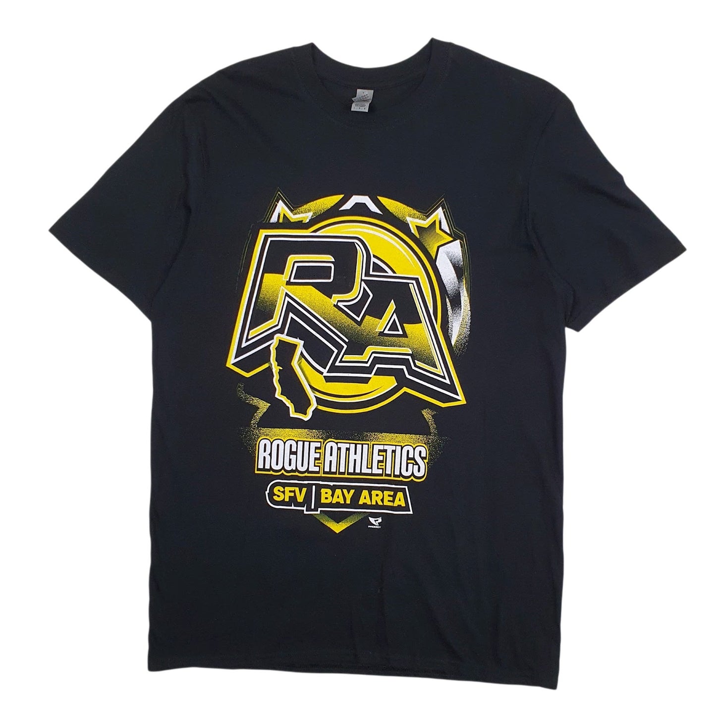 Mens Black Gildan Rogue Athletics San Francisco Short Sleeve T Shirt