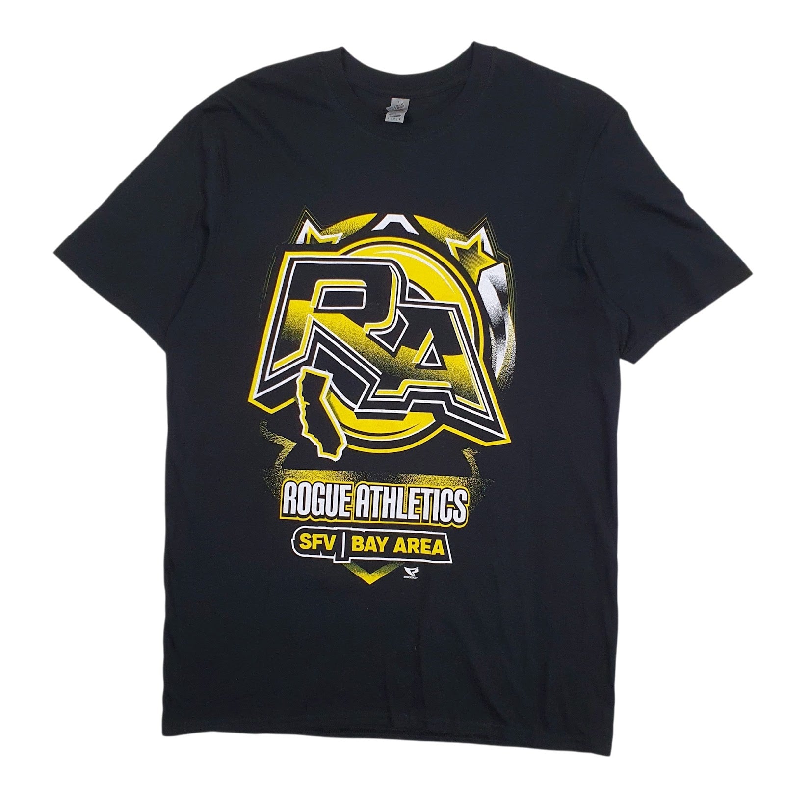 Mens Black Gildan Rogue Athletics San Francisco Short Sleeve T Shirt