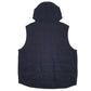 Mens Navy Wrangler Workwear Padded Hooded  Coat