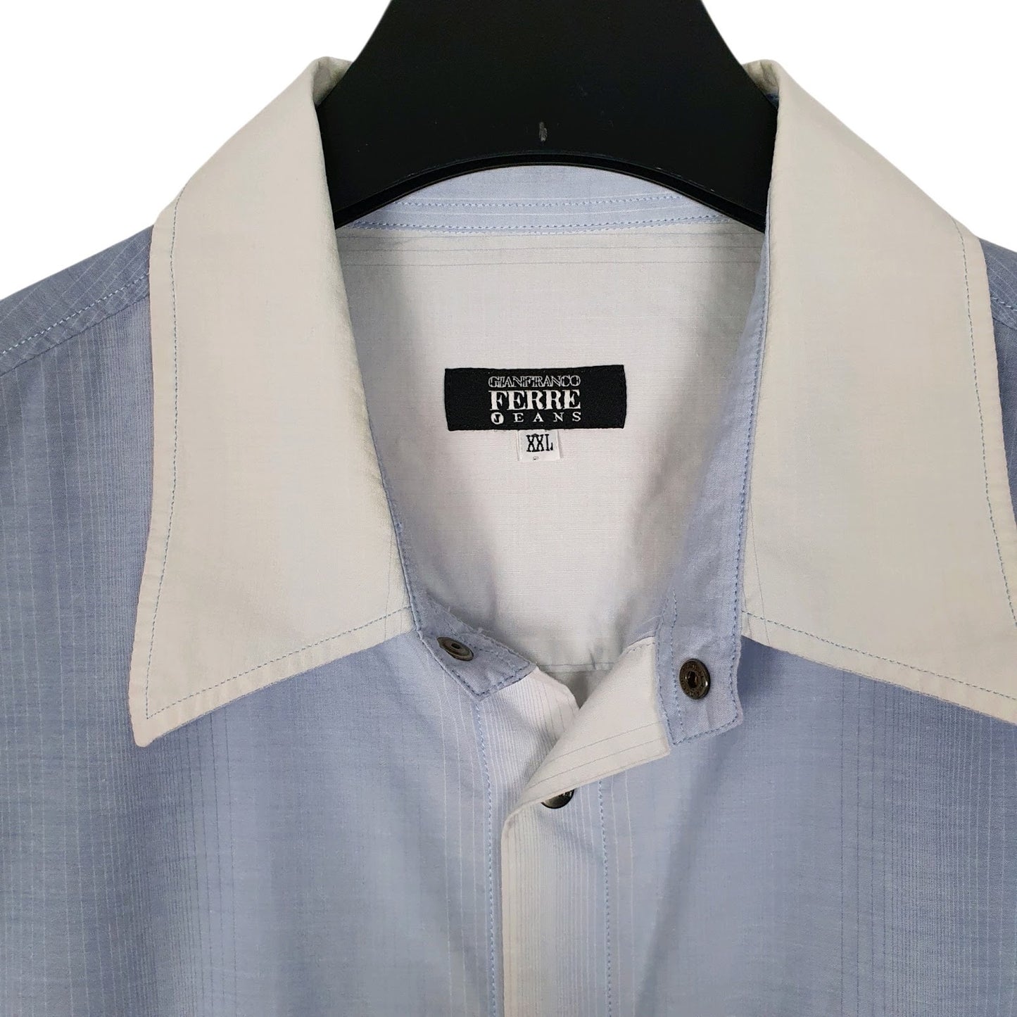 Mens Blue Gianfranco Ferre   Shirt