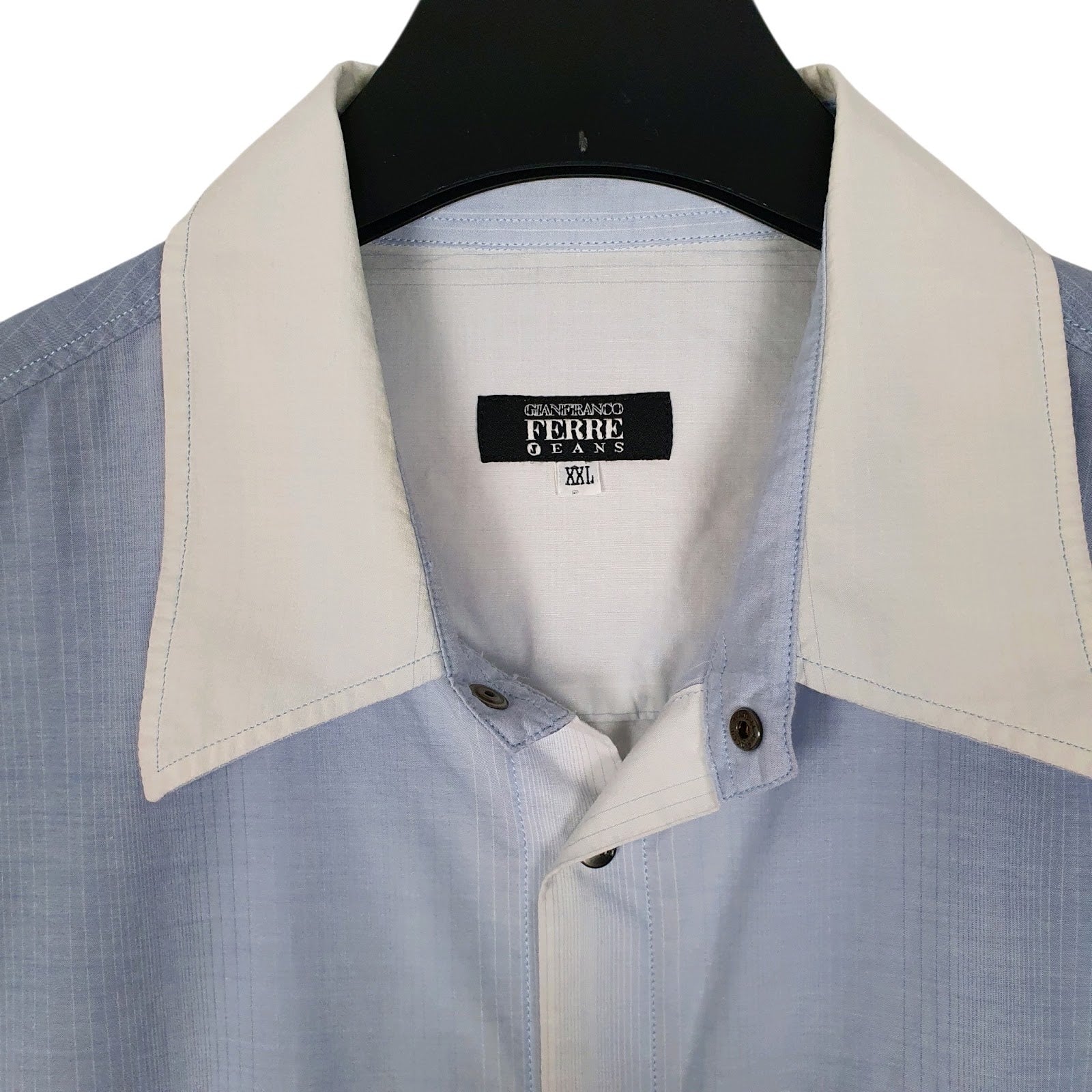 Mens Blue Gianfranco Ferre   Shirt