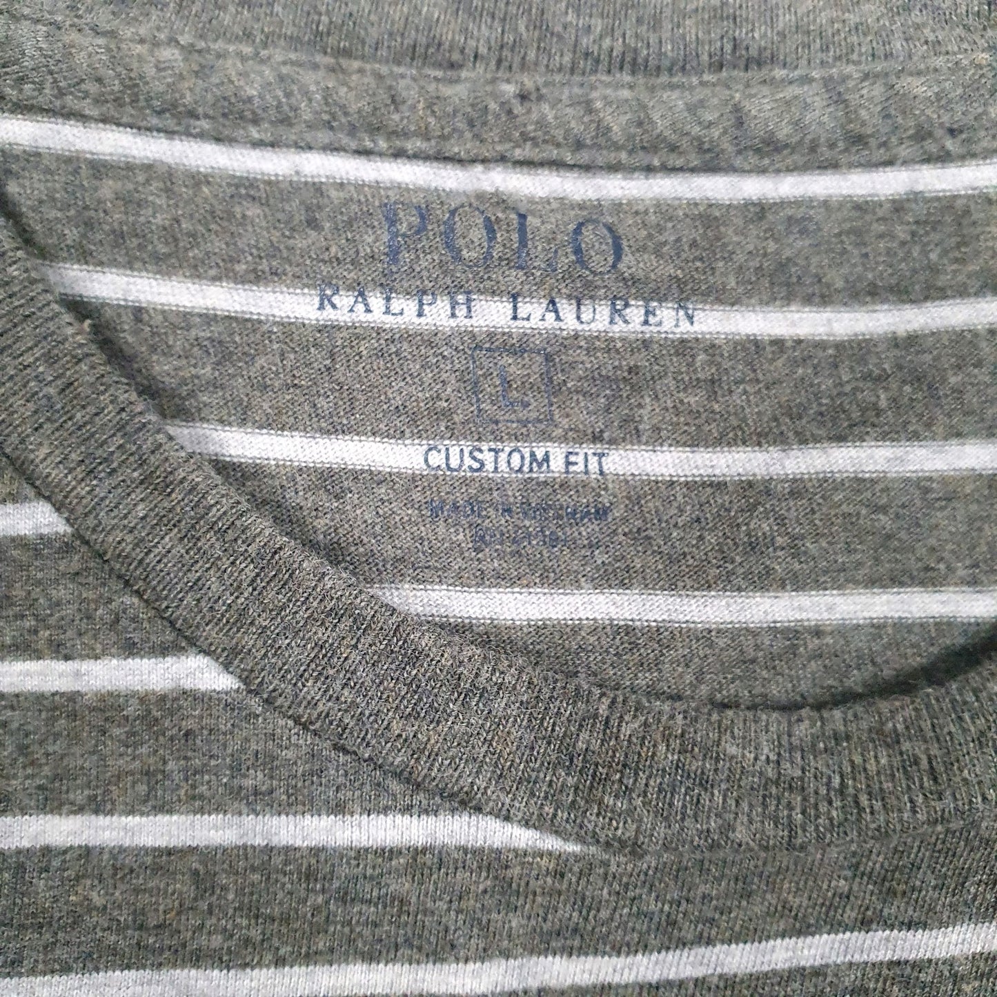 Mens Grey Polo Ralph Lauren   T Shirt