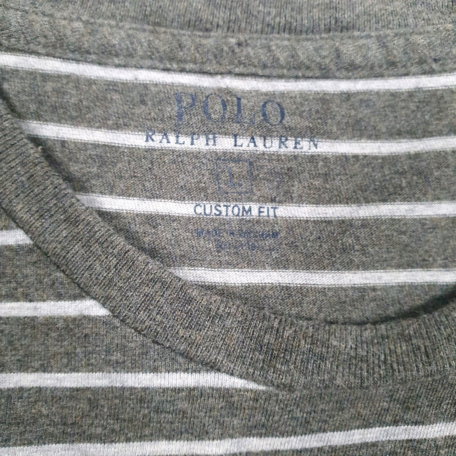 Mens Grey Polo Ralph Lauren   T Shirt