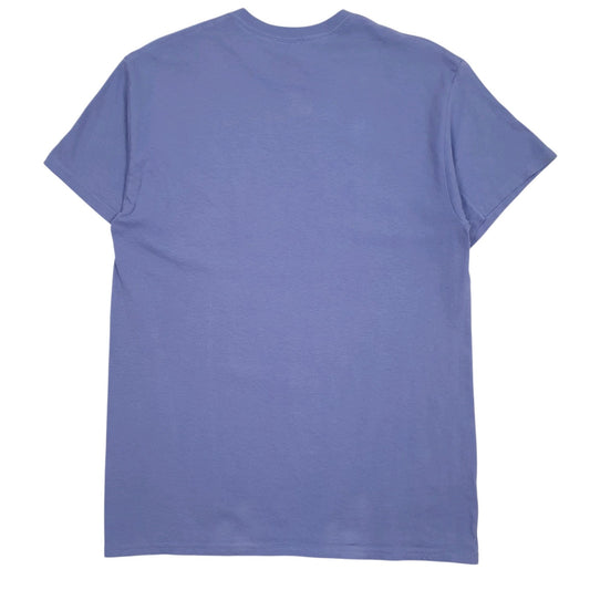 Mens Blue Gildan Devil Days  T Shirt