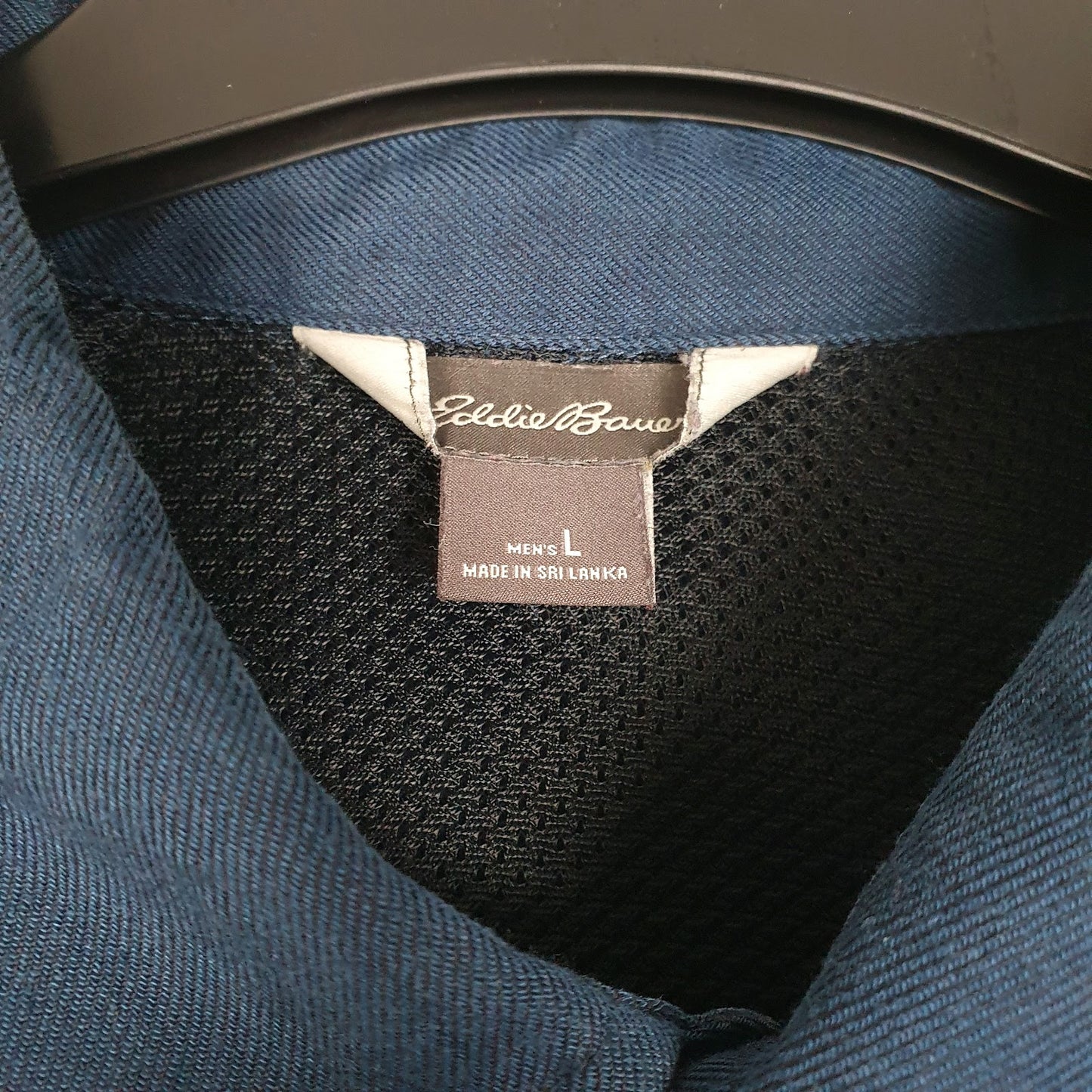 Mens Blue Eddie Bauer   Shirt