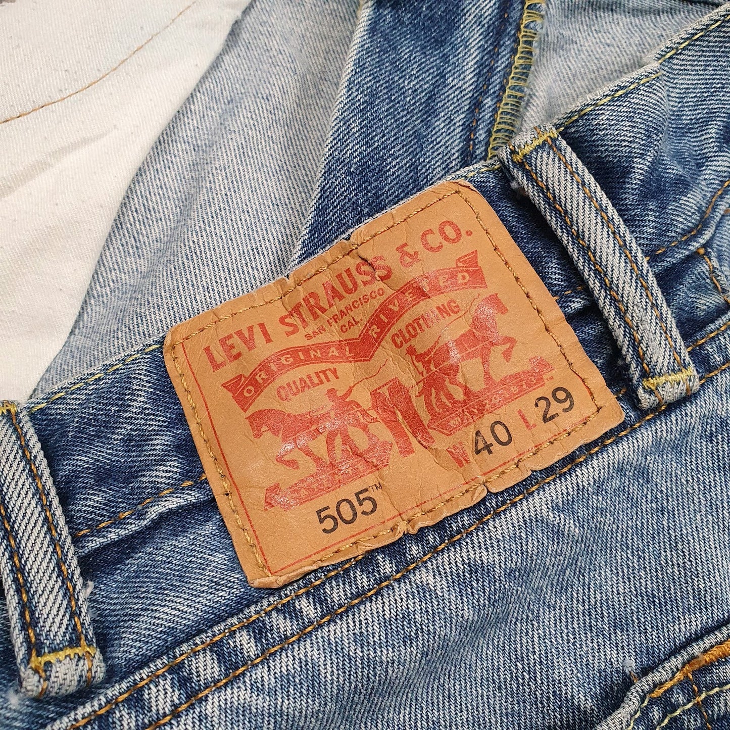 Mens Blue Levis   Jeans