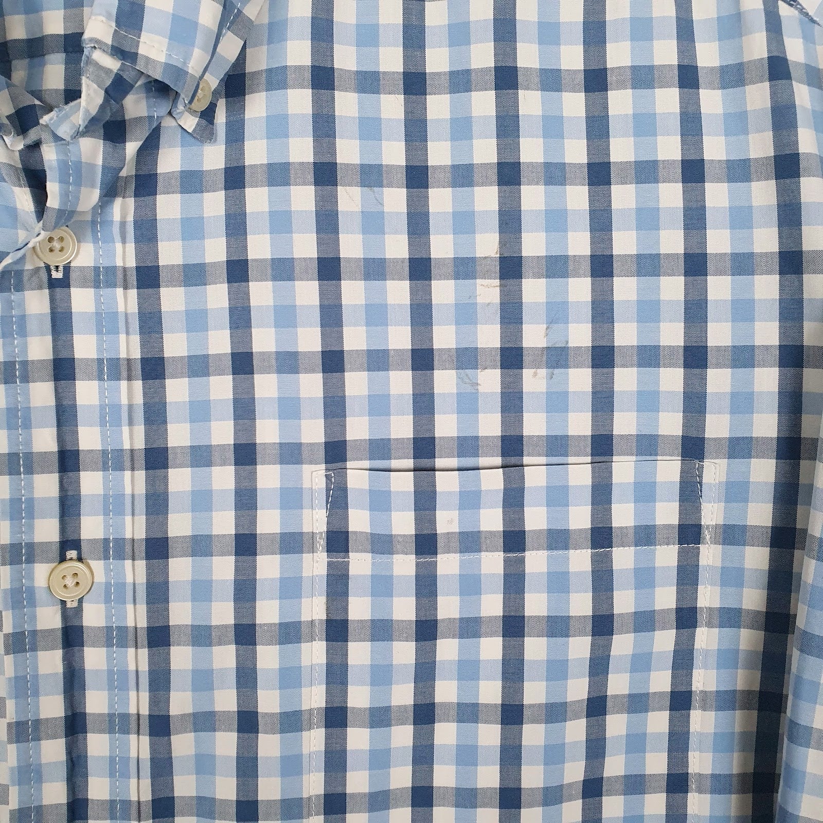 Mens Blue Eddie Bauer   Shirt