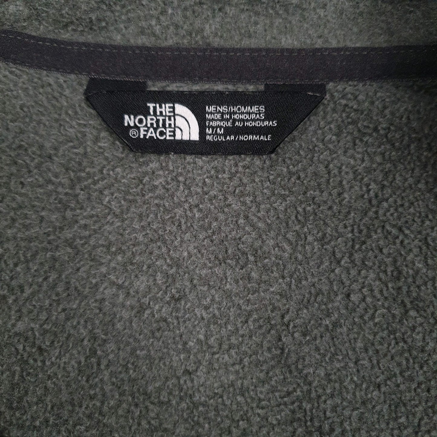 Mens Grey The North Face  Quarter Zip Jumper