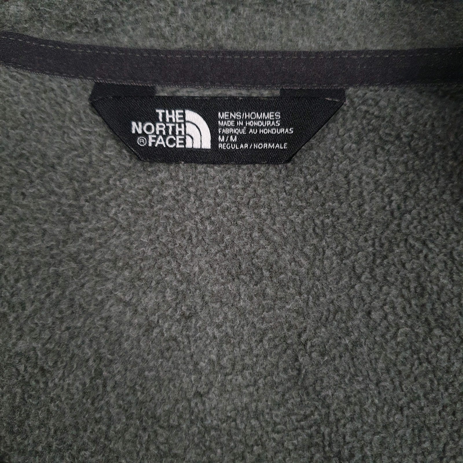 Mens Grey The North Face  Quarter Zip Jumper