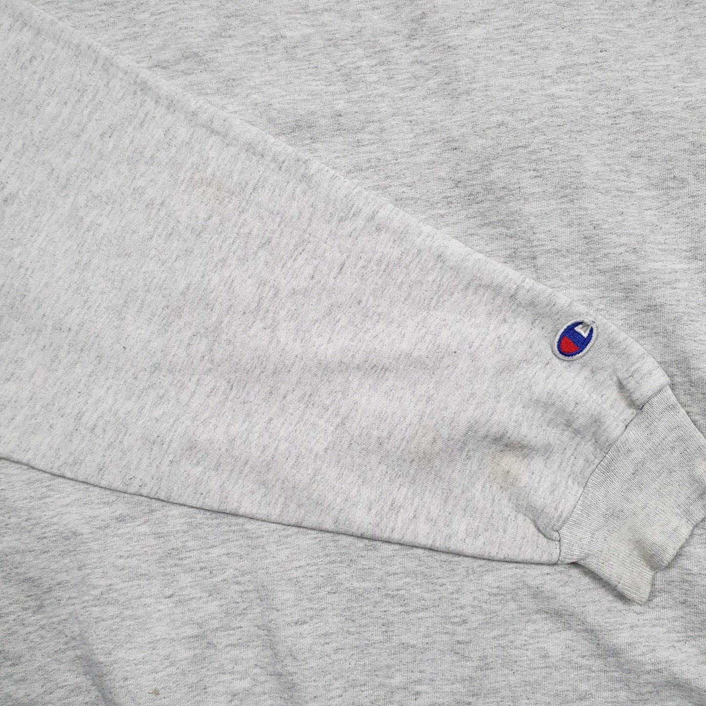 Mens Grey Champion Penn State Crewneck Jumper