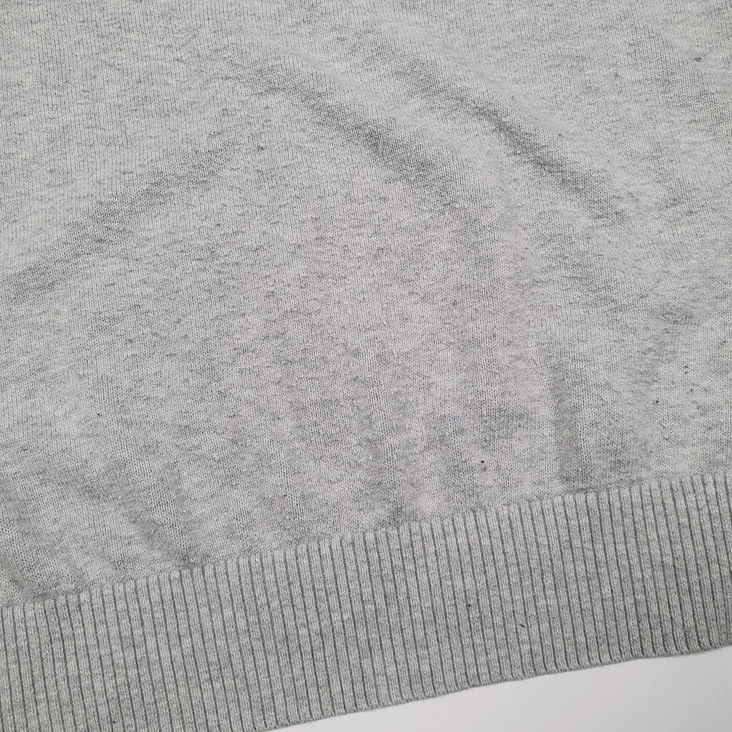 Mens Grey Tommy Hilfiger Lightweight Vest Jumper