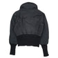 Womens Black Nineteen Seventy Windbreaker Padded  Coat