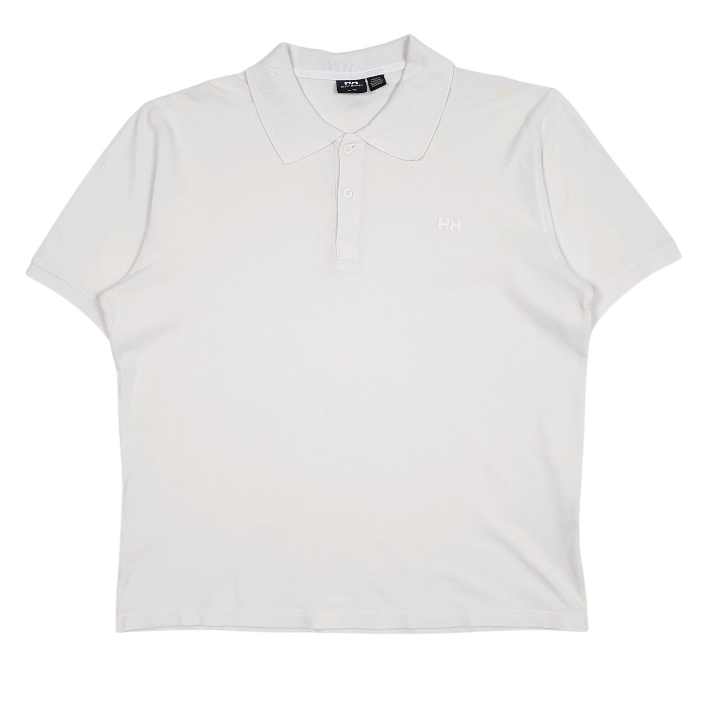 Mens White Helly Hansen  Short Sleeve Polo Shirt