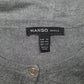 Womens Grey Mango  Cardigan Jumper