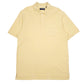 Mens Yellow Roundtree and Yorke  Short Sleeve Polo Shirt