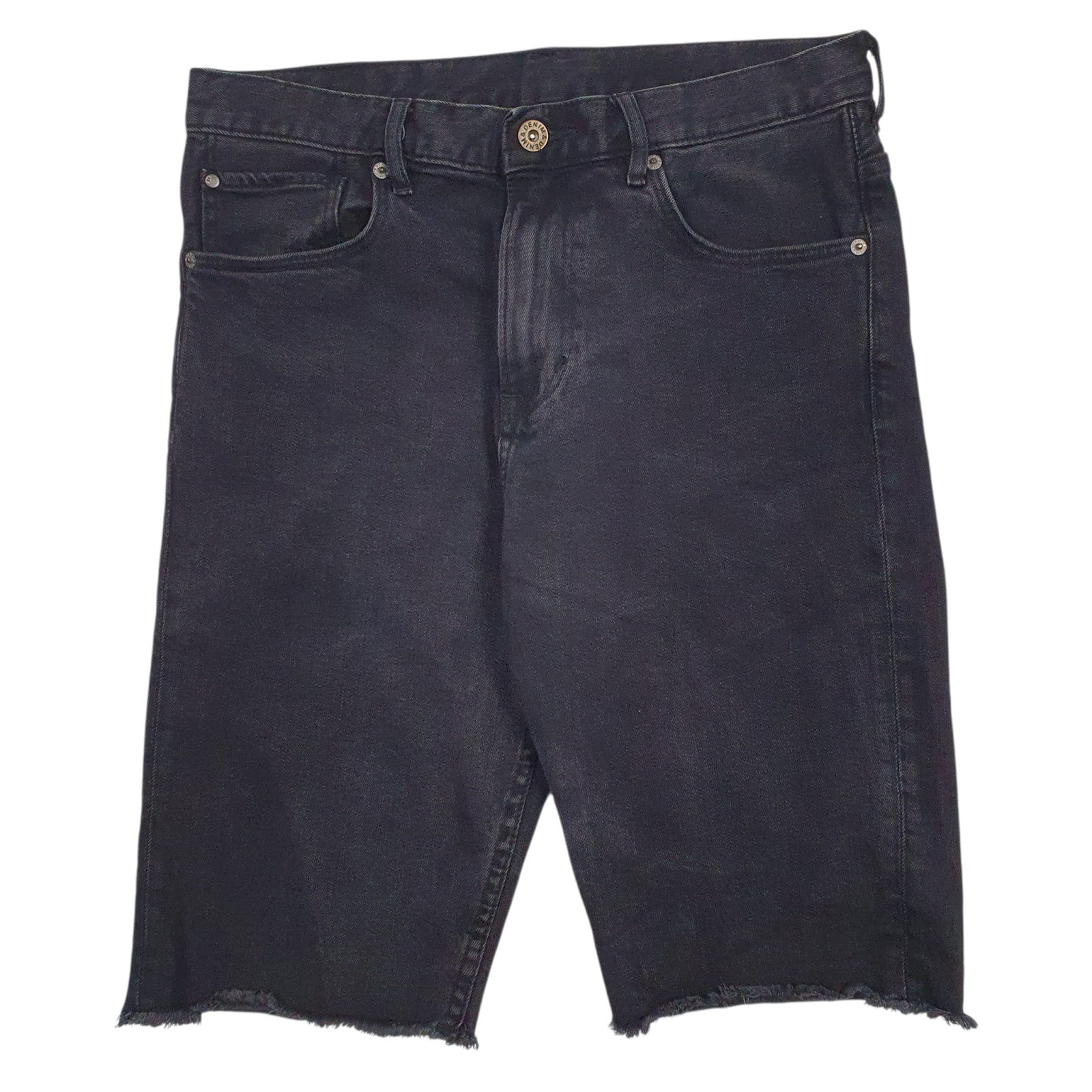 Mens Black H&M  Denim Shorts