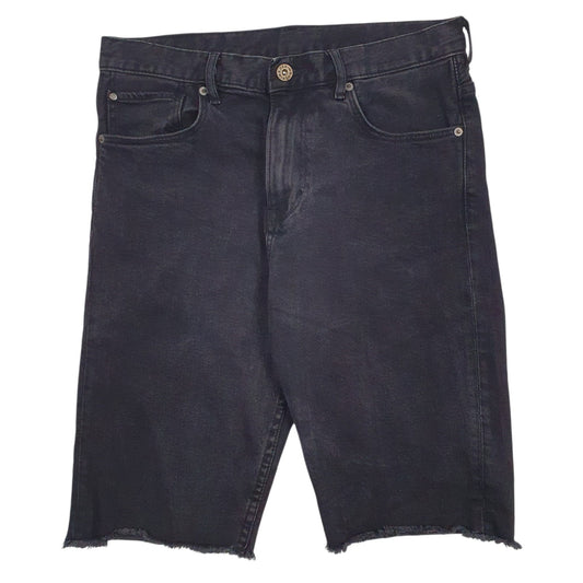 Mens Black H&M  Denim Shorts