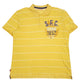 Mens Yellow Levis  Short Sleeve Polo Shirt