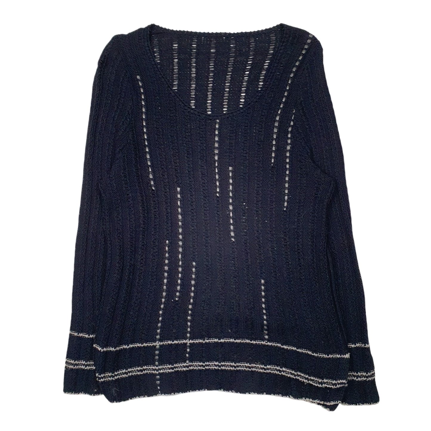 Womens Navy Unbranded Knit Crewneck Jumper