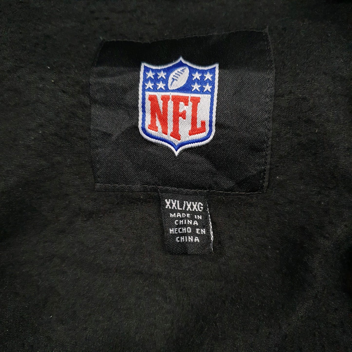 Mens Black NFL Washington Redskins Full Zip Jumper