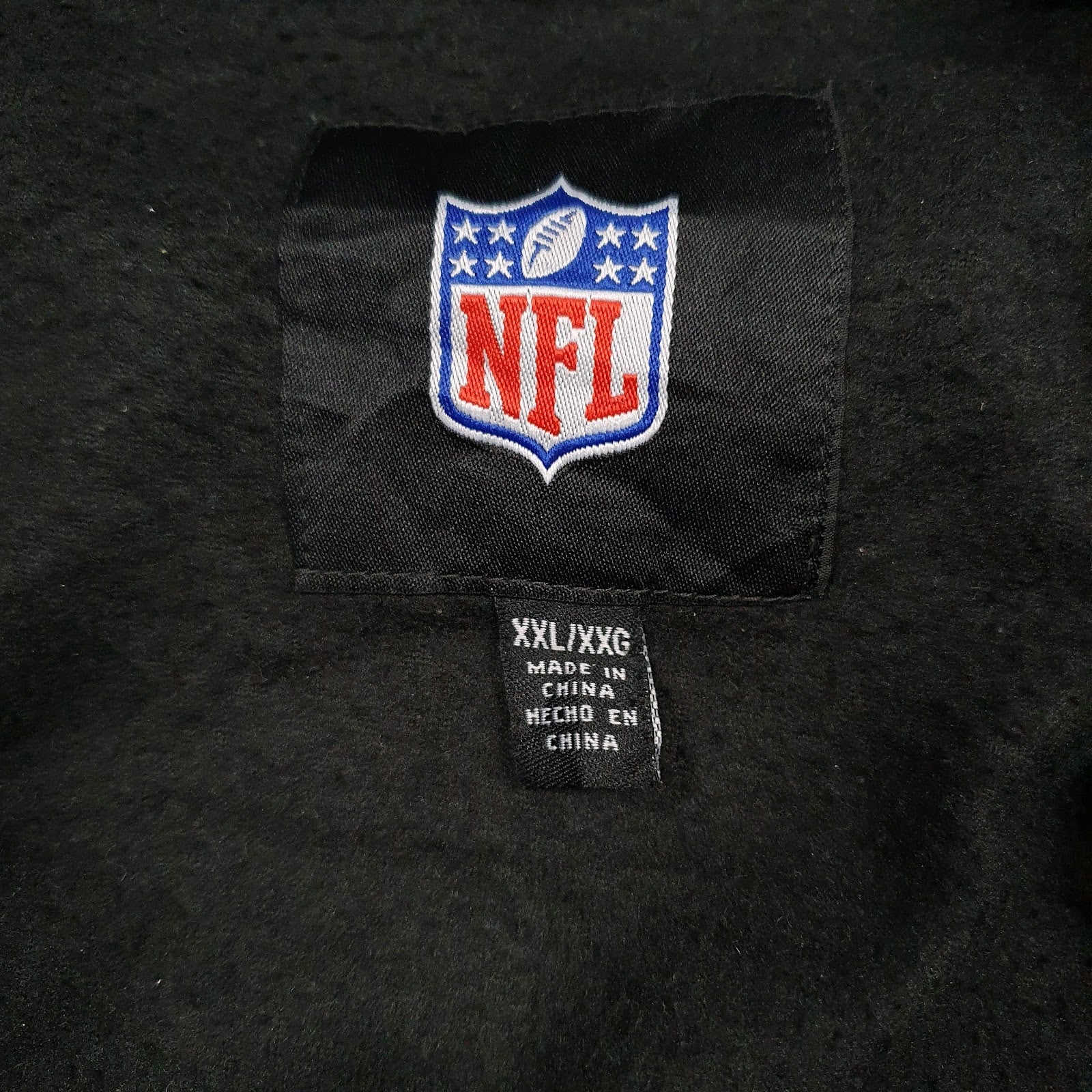 Mens Black NFL Washington Redskins Full Zip Jumper