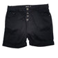 Womens Black Fresh Made  Chino Shorts