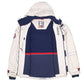 Mens White Quba Sails Sailing Nautical  Coat