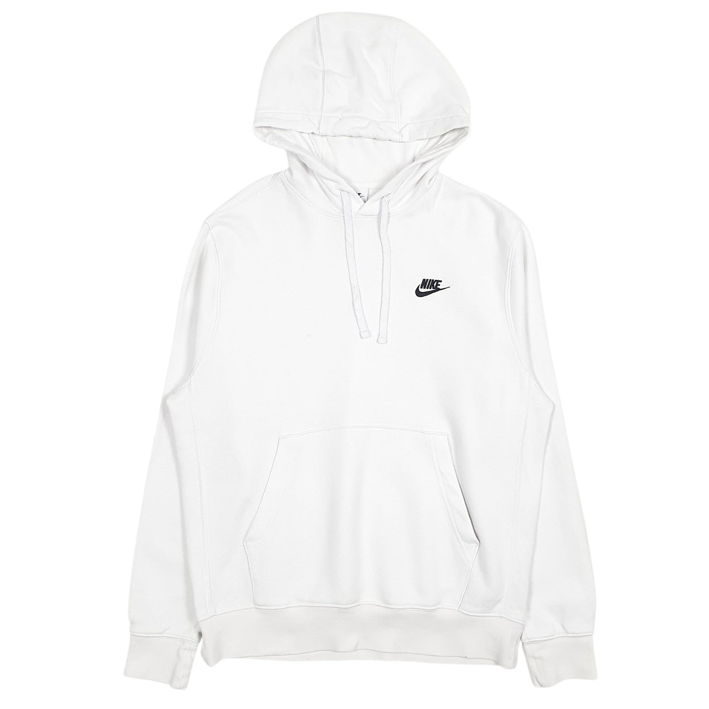 Mens White Nike  Hoodie Jumper