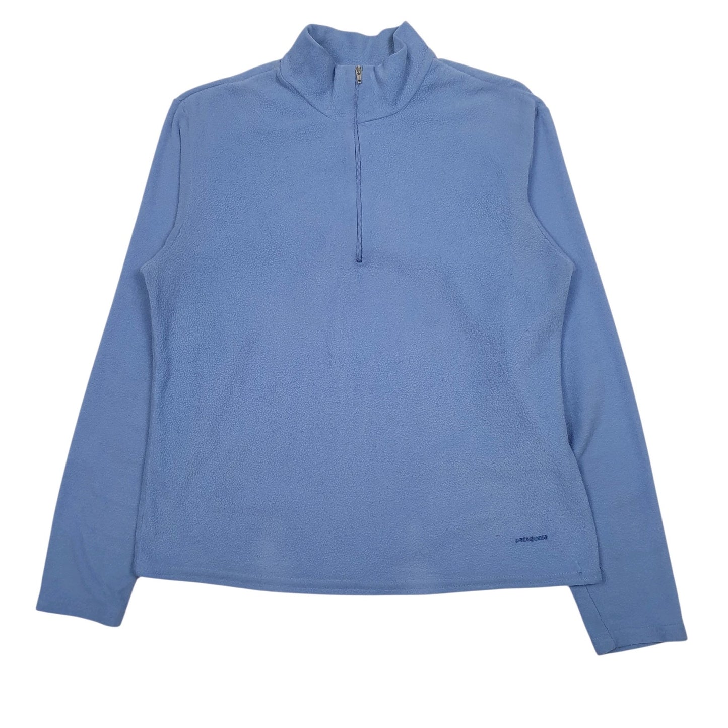 Womens Blue Patagonia Capilene Quarter Zip Jumper