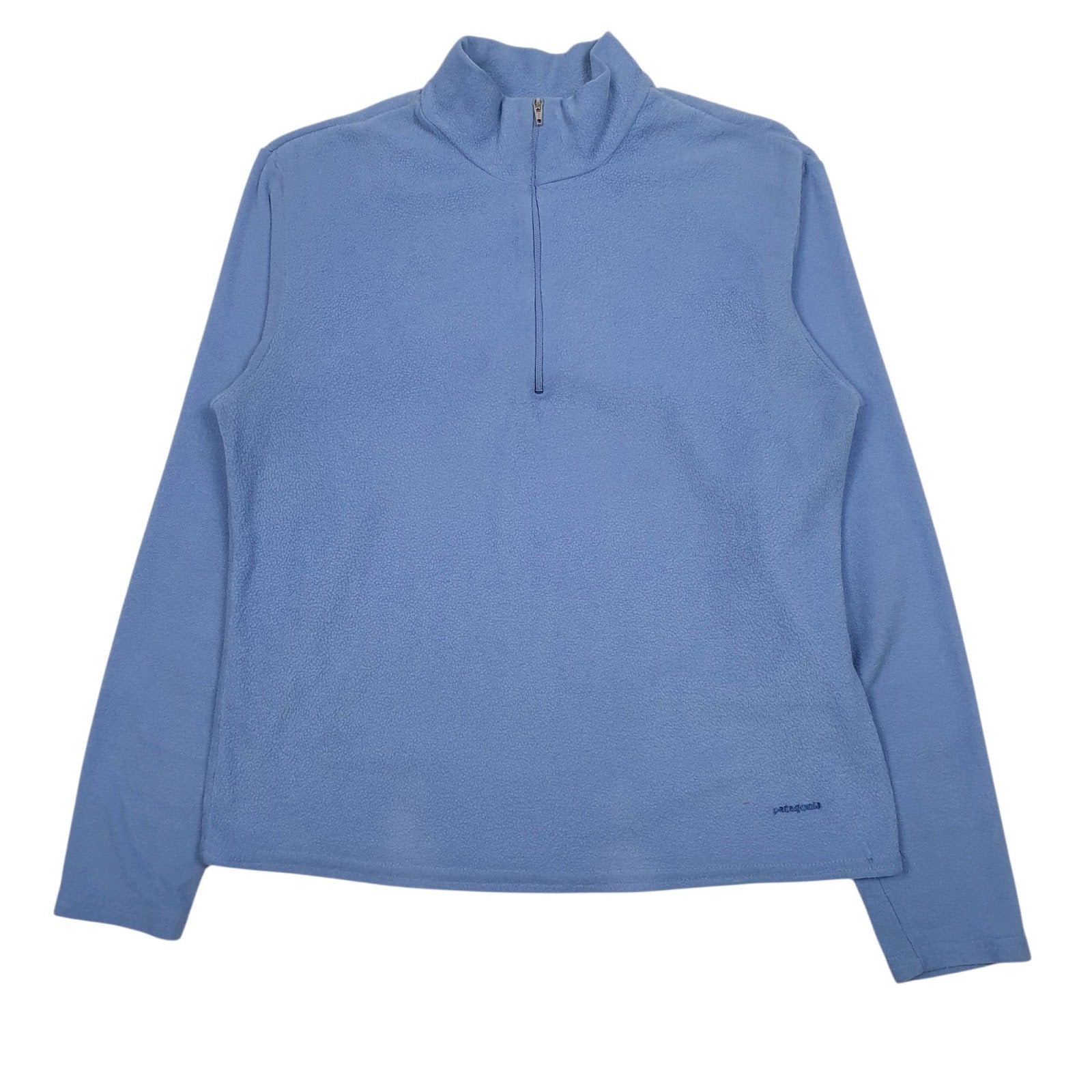 Womens Blue Patagonia Capilene Quarter Zip Jumper