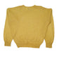 Womens Yellow Rosa Knit Crewneck Jumper