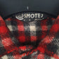 Womens Red Cosmotex Vintage Flannel  Shirt